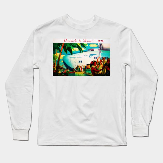 Overnight on the Clipper Long Sleeve T-Shirt by thadz